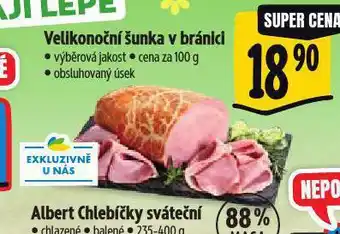 Albert Velikonoční šunka v bránici nabídka