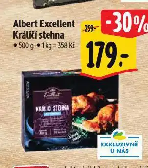 Albert Králičí stehna nabídka