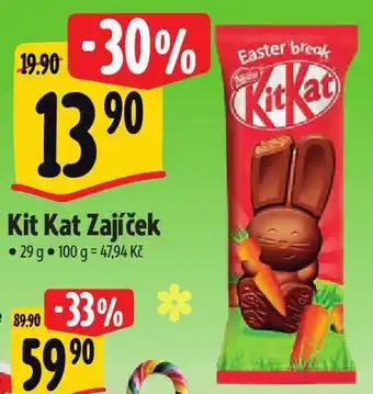 Albert Kit kat zajíček nabídka