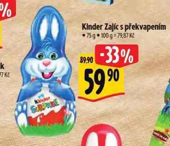 Albert Kinder zajíc s překvapením nabídka