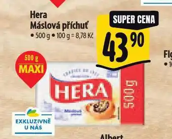 Albert Hera máslová příchuť nabídka