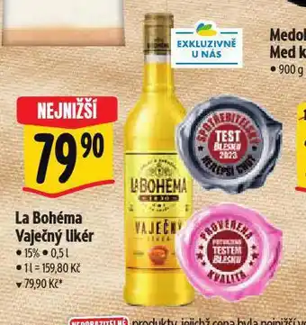 Albert La bohéma vaječný likér nabídka