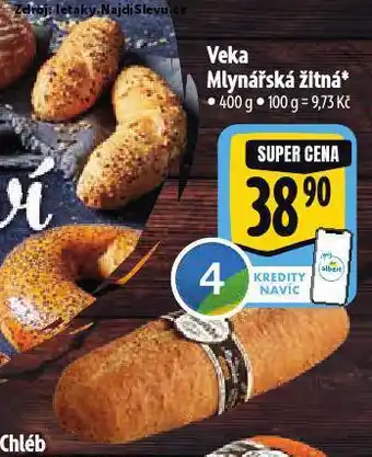 Albert Veka mlynářská žitná nabídka