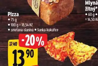Albert Pizza nabídka