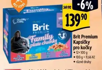 Albert Brit Premium Kapsičky pro kočky nabídka