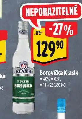 Albert Borovička klasik nabídka