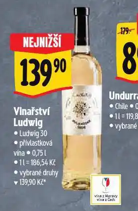 Albert Vinařství ludwig nabídka