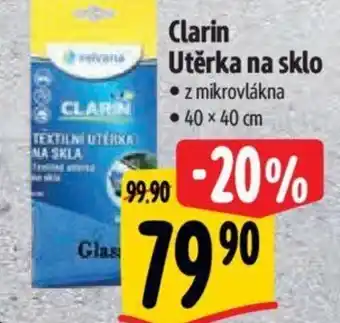 Clarin Utěrka na sklo