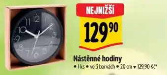 Albert Nástěnné hodiny nabídka