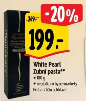 Albert White Pearl Zubní pasta nabídka
