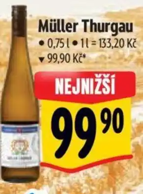 Albert Müller Thurgau nabídka