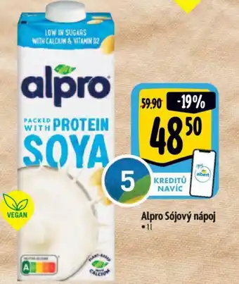 Albert Alpro Sójový nápoj nabídka