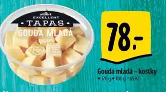 Albert Gouda mladá - kostky nabídka