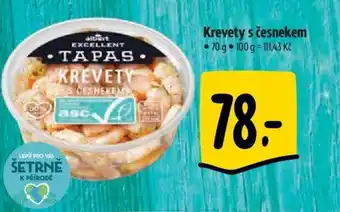 Albert Krevety s česnekem nabídka