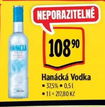 Albert Hanácká Vodka nabídka