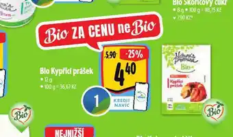 Albert Bio kypřicí prášek nabídka