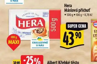 Albert Hera máslová příchuť nabídka