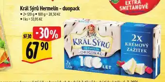 Albert Král sýrů hermelín nabídka