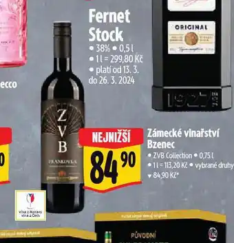 Albert Zámecké vinařství bzenec nabídka