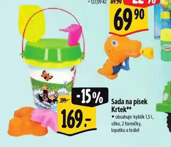 Albert Sada na písek nabídka