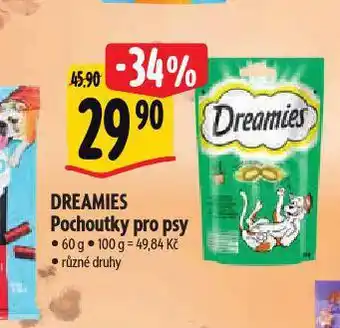 Albert Dreamies pochoutky pro kočky nabídka