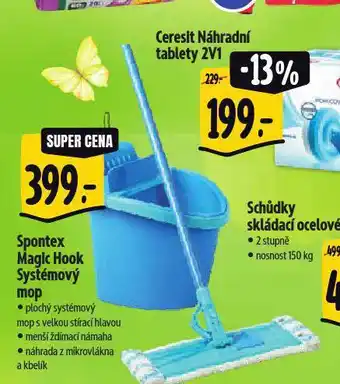 Albert Spontex systémový mop nabídka