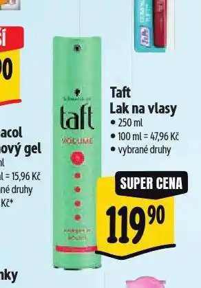 Albert Taft lak na vlasy nabídka