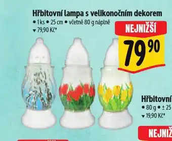 Albert Hřbitovní lampa nabídka