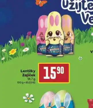 Billa Lentilky zajíček nabídka