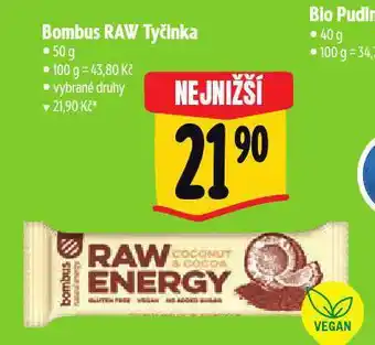 Albert Bombus raw tyčinka nabídka