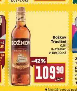 Billa Božkov tradiční nabídka