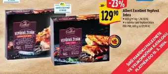 Albert Vepřová žebra nabídka