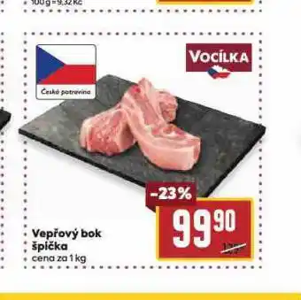 Billa Vepřový bok špička nabídka