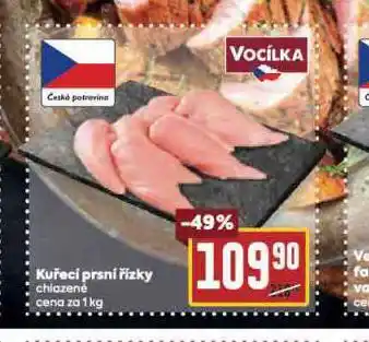 Billa Kuřecí prsní řízky nabídka