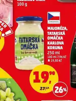Penny Market Tatarská omáčka nabídka