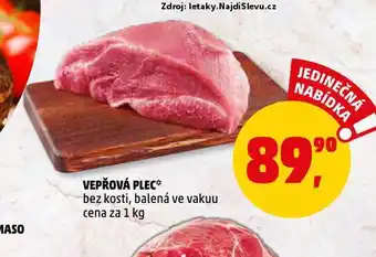 Penny Market Vepřová plec nabídka