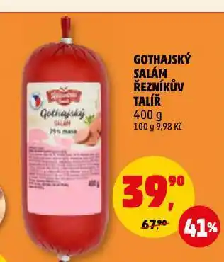 Penny Market Gothajský salám nabídka