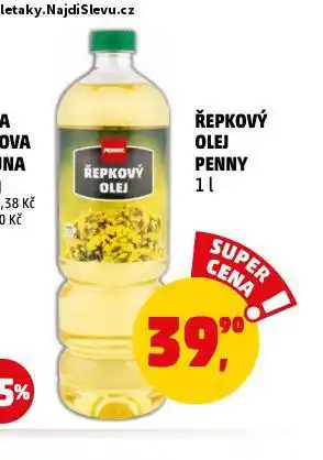 Penny Market Řepkový olej nabídka
