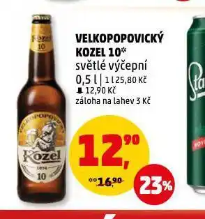 Penny Market Pivo velkopopovický kozel nabídka