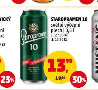 Penny Market Pivo staropramen nabídka