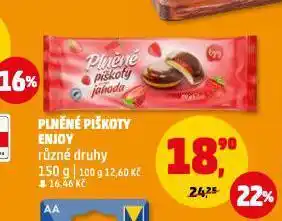 Penny Market Plněné piškoty nabídka