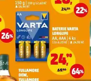Penny Market Varta baterie nabídka