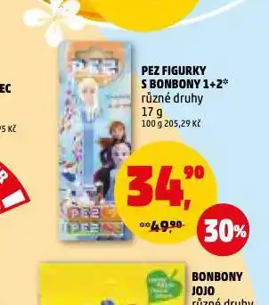 Penny Market Pez figurky s bonbony nabídka