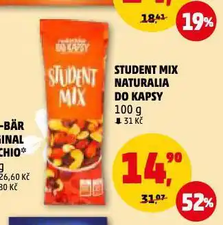 Penny Market Student mix nabídka