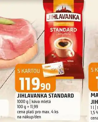 Terno Káva jihlavanka nabídka