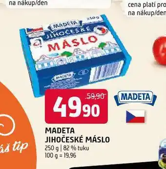 Terno Jihočeské máslo nabídka