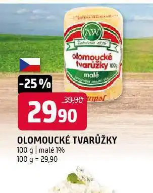Terno Olomoucké tvarůžky nabídka