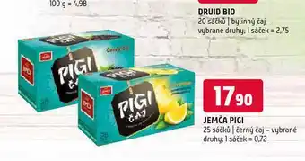 Terno Jemča čaj nabídka