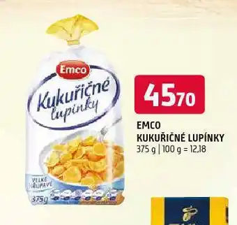 Terno Emco kukuřičné lupínky nabídka