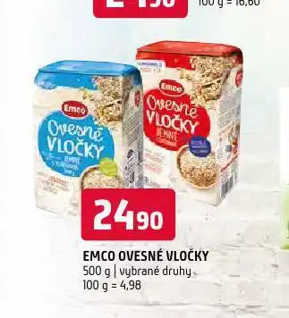 Terno Emco ovesné vločky nabídka